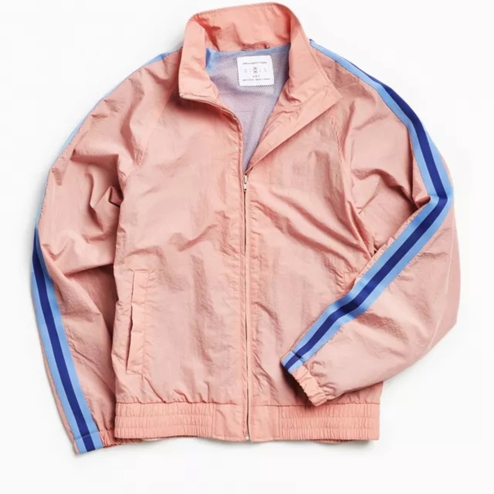 Urban Outfitters Side Stripe Windbreaker Jacket